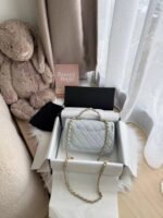 Chanel25B Logo手柄CF Mini Baby蓝 - Image 4