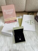 VCA 镭射银项链 - Image 5