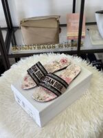 Dior 刺绣拖 - Image 3
