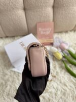 Lady dior woc手机包珠光粉 - Image 9