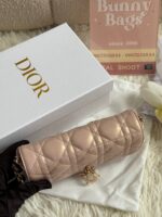 Lady dior woc手机包珠光粉 - Image 4