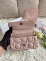 Lady dior woc手机包珠光粉 - Image 3