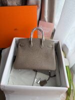 Birkin25 大象灰银扣 - Image 10
