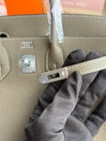 Birkin25 大象灰银扣 - Image 4