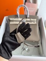 Birkin25 大象灰银扣 - Image 6