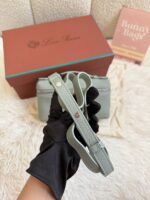 Loro piana L19豆沙绿银扣 - Image 6
