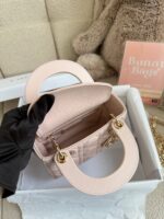 Lady Dior Mini 胭脂粉羊皮 - Image 3