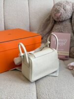 Lindy Mini 奶昔白淡金扣 - Image 3