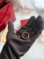 Cartier Love戒指宽版玫瑰金 10码 - Image 3