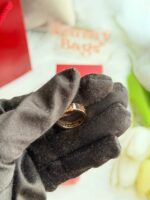 Cartier Love戒指宽版玫瑰金 5码 - Image 2