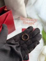 Cartier Love戒指宽版玫瑰金 5码 - Image 5